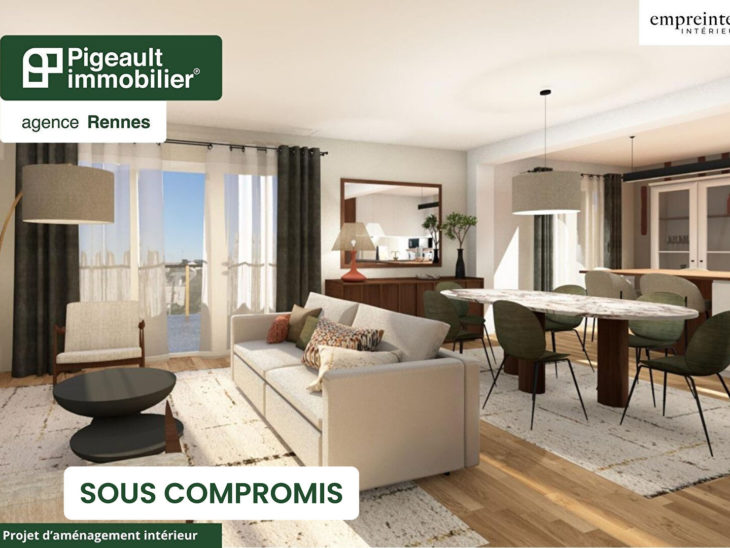 Appartement T4 Duplex à vendre – Rennes Prairies Saint Martin – Centre ville - AG3581-3