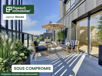 Appartement T4 Duplex à vendre – Rennes Prairies Saint Martin – Centre ville