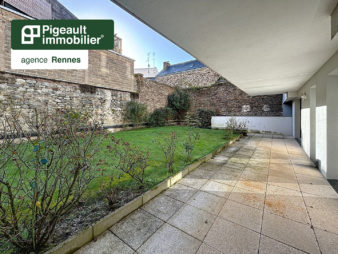 Rennes – Arsenal Redon – Appartement T3 à vendre – 2 chambres – Jardin – Parking