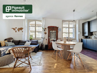 Appartement T3 à vendre – Rennes – Thabor – Saint Hélier – 2 chambres