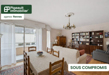Appartement T3 à vendre – Rennes centre ville – Dinan Chezy – DPE C – Ascenseur – Balcon – Garage et cave - AG3616-3
