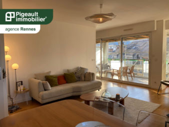 Appartement T3 – 77.36m2 – Balcon et Garage –  Centre Ville – Rennes