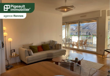 Appartement T3 – 77.36m2 – Balcon et Garage –  Centre Ville – Rennes - SC2014-45