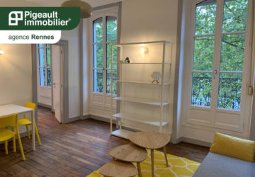 Appartement T2 – 44.5m² – Meublé – Place de Bretagne – Rennes - SC2019-31