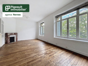Appartement T3 à vendre – Rennes Centre Ville – 2 chambres – Années 30