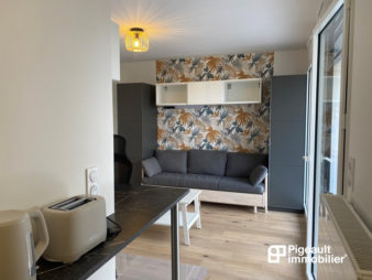 Appartement Rennes T1 Meublé – Centre ville – Prairies St Martin – 25.57 m2