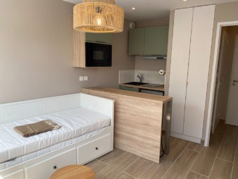 Appartement STUDIO MEUBLE – 16.53 m2 – RENNES