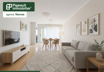 Appartement T3 à vendre – Rennes quartier Fac de droit – Ascenseur – Parking – Proche métro - AG3632-2