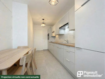 Appartement T3 à vendre – Rennes quartier Fac de droit – Ascenseur – Parking – Proche métro