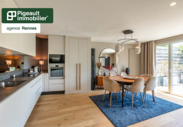 Appartement T4 à vendre – Rennes – Thabor – 3 chambres – Terrasse et jardin  – deux stationnements et un cellier - AG3655-1