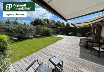 Appartement T4 à vendre – Rennes – Thabor – 3 chambres – Terrasse et jardin  – deux stationnements et un cellier - AG3655