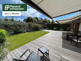 Appartement T4 à vendre – Rennes – Thabor – 3 chambres – Terrasse et jardin  – deux stationnements et un cellier