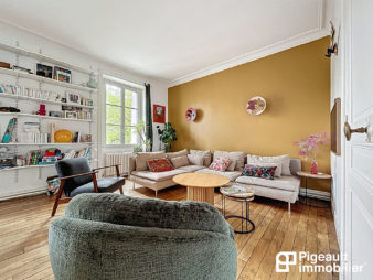 Appartement Rennes 4 pièces 115.09 m2 – Rennes – Centre ville – Dernier étage – Proche place de Bretagne – Greniers et Cave