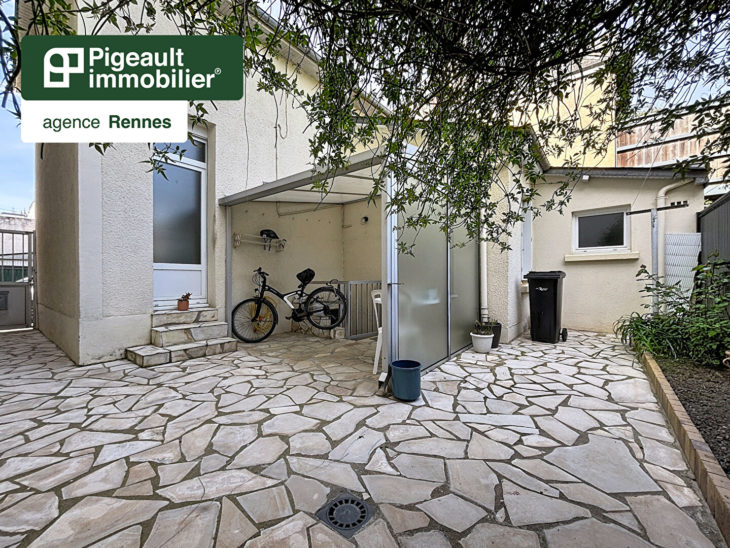 Maison T3 à vendre – Rennes La Touche – Bourg l&rsquo;Eveque – Calme - AG3689