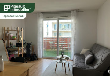 Appartement studio avec parking et balcon – 29.19m² – Quartier du Vert Buisson – BRUZ - 1SC2019-69