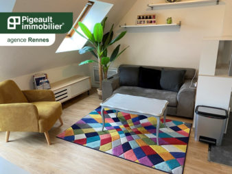 Appartement T1 Bis – Balcon et parking – Quartier Patton – Rennes