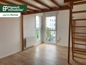 STUDIO avec mezzanine – Villejean – Lorient St Brieuc- 17.72 m2