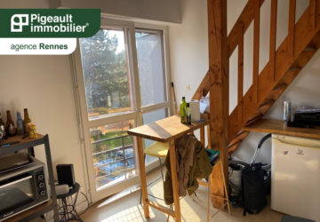 Appartement Studio duplex – 24.50m2 – Bd de Vitré – Rennes - SC2018-52