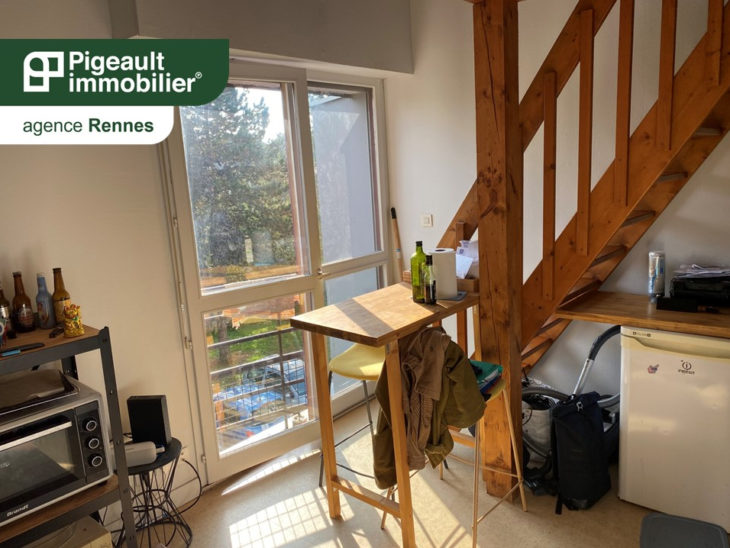 Appartement Studio duplex – 24.50m2 – Bd de Vitré – Rennes - SC2018-52