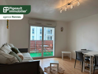 Appartement T1 – STUDIO MEUBLE – Quartier du vert Buisson – BRUZ
