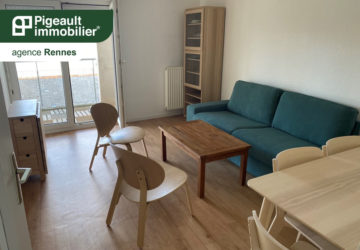 Appartement T2 – Balcon et parking – Quartier Arsenal Redon – Rennes - 1SC2014-58