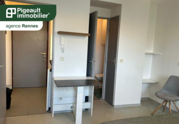 Appartement Studio – 18.09m2 – Quartier Beaulieu – Rennes – Studio Meublé (N°169) - SC202478