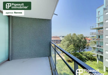 Rennes – Appartement T2 55m² environ – Proche vilaine – Garage – Terrasse – Bords de vilaine - AG3709