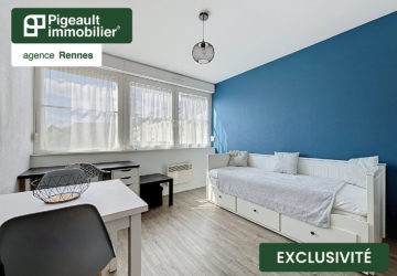 Studio à vendre – Bruz – Campus Ker Lann – DPE C – Libre de toute occupation - AG1045