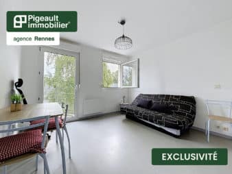 Studio à vendre – Rennes – Beaulieu – Proche université – Parking – Libre à la vente – DPE C
