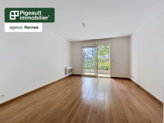 Appartement T2 à vendre  – Rennes Quartier Lorient / Saint Brieuc – Terrasse – Garage – 1 chambre