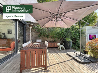 Maison à vendre – Rennes – Quartier Fac de droit  – années 30 – rue calme