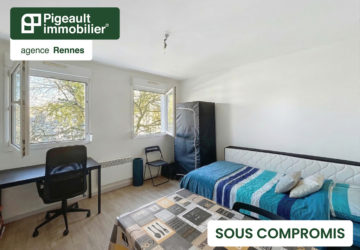 Studio sous compromis – Rennes – Beaulieu – Proche université – Parking - AG36055-1