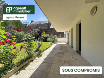 Appartement T3 rez de jardin sous compromis – Rennes – Arsenal Redon – Parking