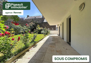 Appartement T3 rez de jardin sous compromis – Rennes – Arsenal Redon – Parking - AG3384-11