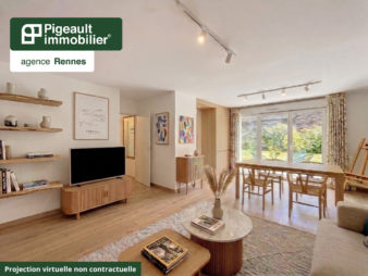 Appartement T3 rez de jardin sous compromis – Rennes – Arsenal Redon – Parking
