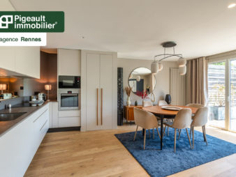 Appartement T4 à vendre – Rennes – Thabor – 3 chambres – Terrasse et jardin  – deux stationnements et un cellier