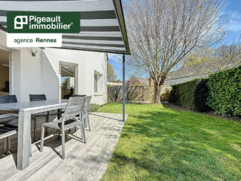 Bruz – Golf de Cicé Blossac – 158 m² rénovés – 5 chambres – DPE A – Géothermie -Terrasse sud – Calme