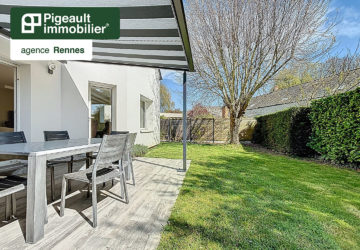 Bruz – Golf de Cicé Blossac – 158 m² rénovés – 5 chambres – DPE A – Géothermie -Terrasse sud – Calme - AG3672-3