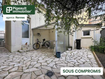 Maison T3 sous compromis – Rennes La Touche – Bourg l&rsquo;Eveque – Calme