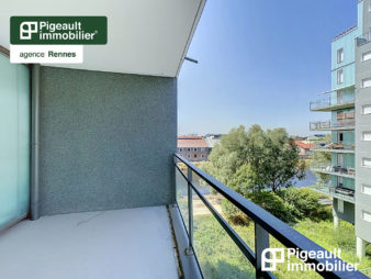 Rennes – Appartement T2 55m² environ – Proche vilaine – Garage – Terrasse – Bords de vilaine