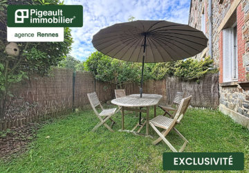 Appartement T2  à vendre – Rennes – Dinan Chezy  – Rez de jardin – Cave - AG3717-1