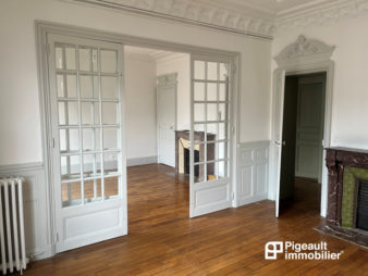 Appartement T3 à louer – 86 m² – Rennes – Centre ville Quartier St Helier  – Garage, cave et grenier