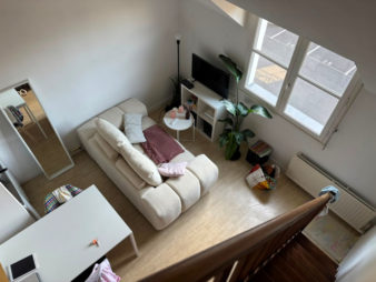 Appartement STUDIO DUPLEX – Mezzanine – Quartier Saint Hélier – Rennes