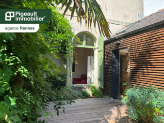 Appartement T4 Rennes  97.99 m2 – Courette/Patio et Garage – Centre ville