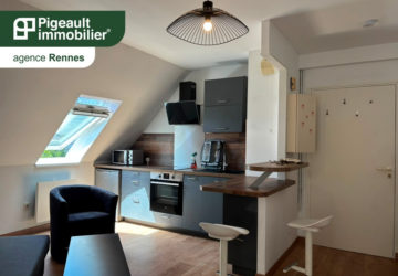 Appartement Rennes 2 pièces 29.37 m2 – Meublé – Dernier Etage – Résidence sécurisé avec gardien – Centre historique de Rennes - SC202745