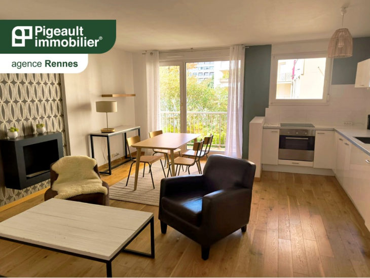 Appartement Rennes 2 pièces – Quartier Colombier – T2 Meublé – Centre ville - SC9672