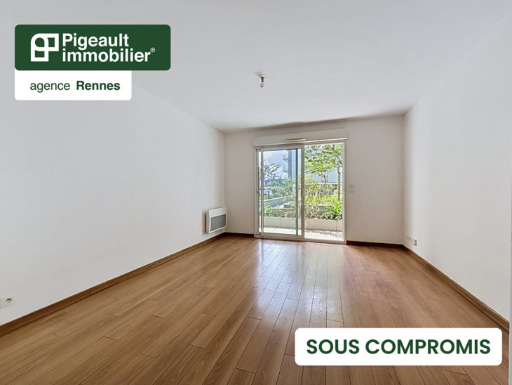 Appartement T2 sous compromis – Rennes Quartier Lorient / Saint Brieuc – Terrasse – Garage – 1 chambre - AG2636-5