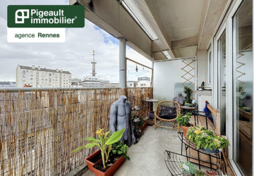 Appartement T2  à vendre – Rennes Quartier Mabilais Arsenal Redon- Parking – Balcon - AG3644