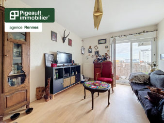 Appartement T2  à vendre – Rennes Quartier Mabilais Arsenal Redon- Parking – Balcon