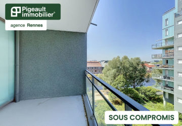 Rennes – Appartement T2 55m² environ – Proche vilaine – Garage – Terrasse – Bords de vilaine - AG3709-2